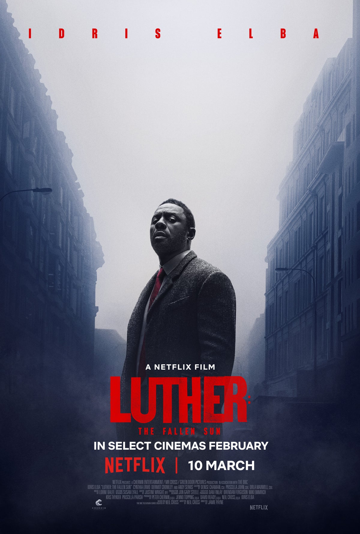 Luther: The Fallen Sun A2 Size Movie Poster-Pixel Demon