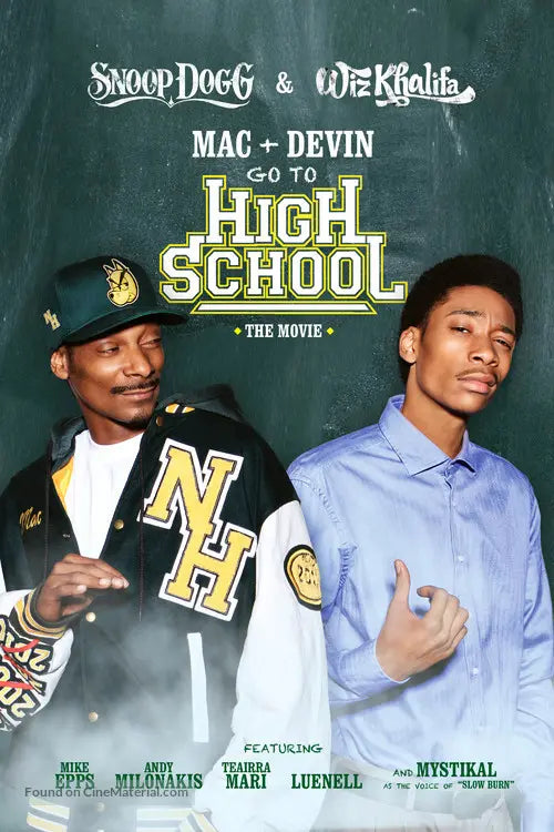Pixel Demon Mac & Devin Go to High School Movie Poster A2 Size