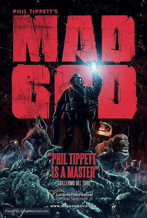 Pixel Demon Mad God Movie Poster A2 Size