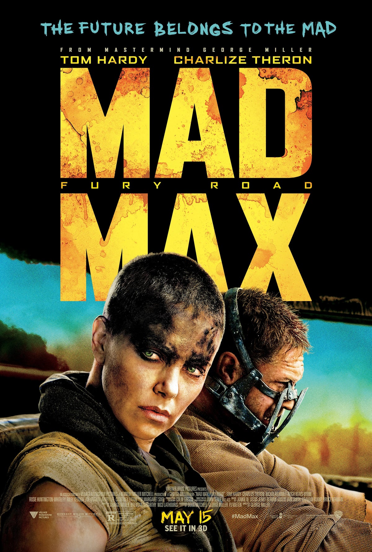 Mad Max: fury road A2 Size Movie Poster-Pixel Demon