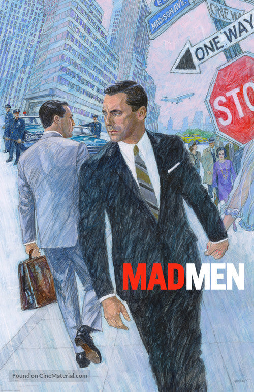 Mad Men TV Series Poster A2 Size Version 3