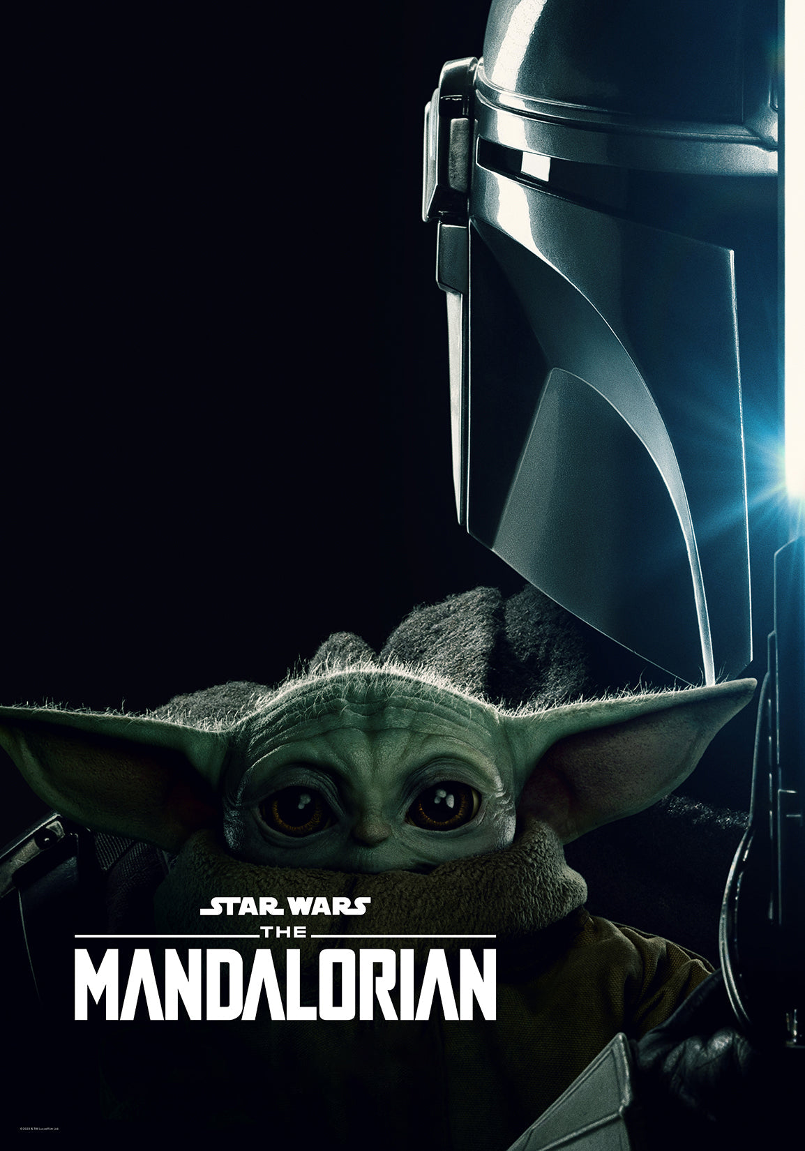 The Mandalorian Design 3 A2 Size Posters-Pixel Demon