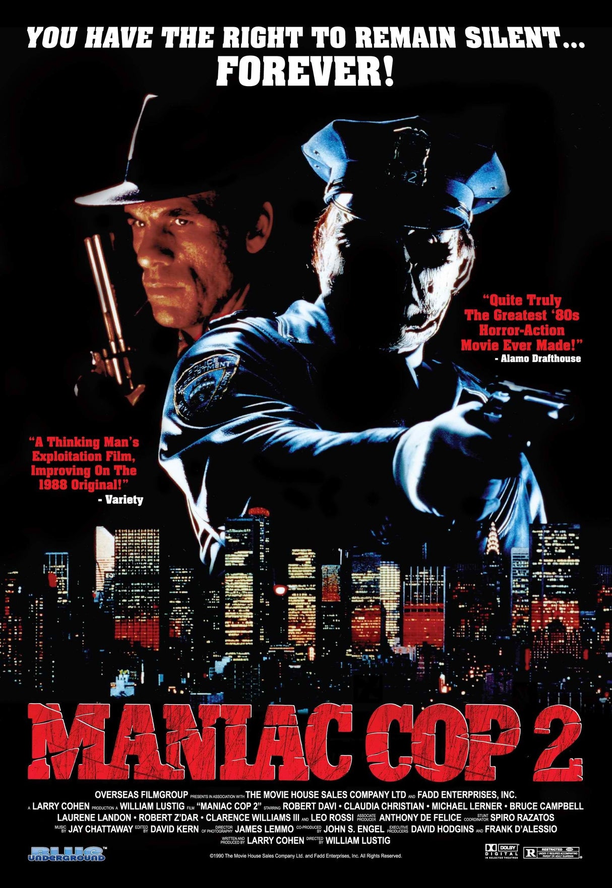 maniac cop 2 A2 Size Movie Poster-Pixel Demon