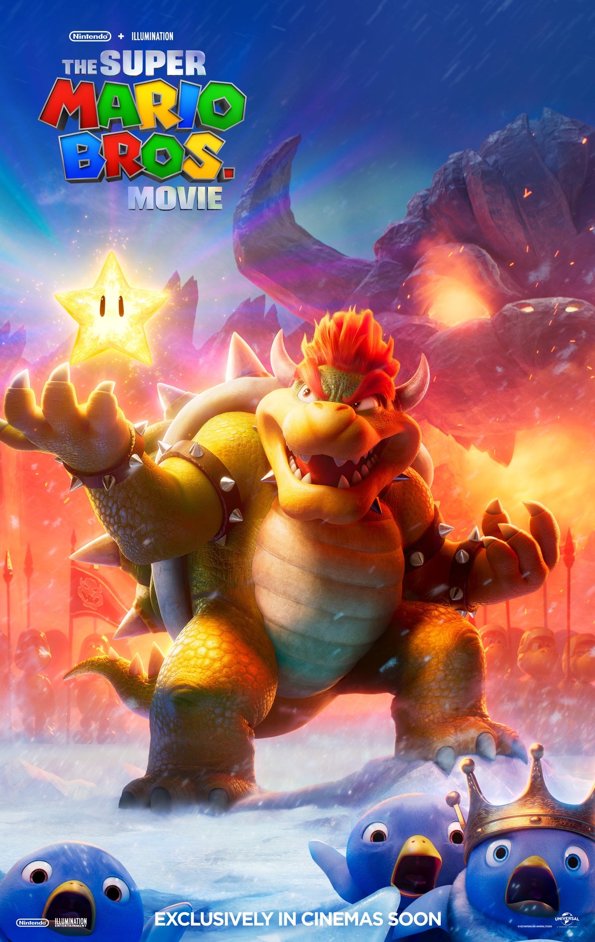 Super Mario Bros. Movie Style 4 A2 Size Movie Poster-Pixel Demon
