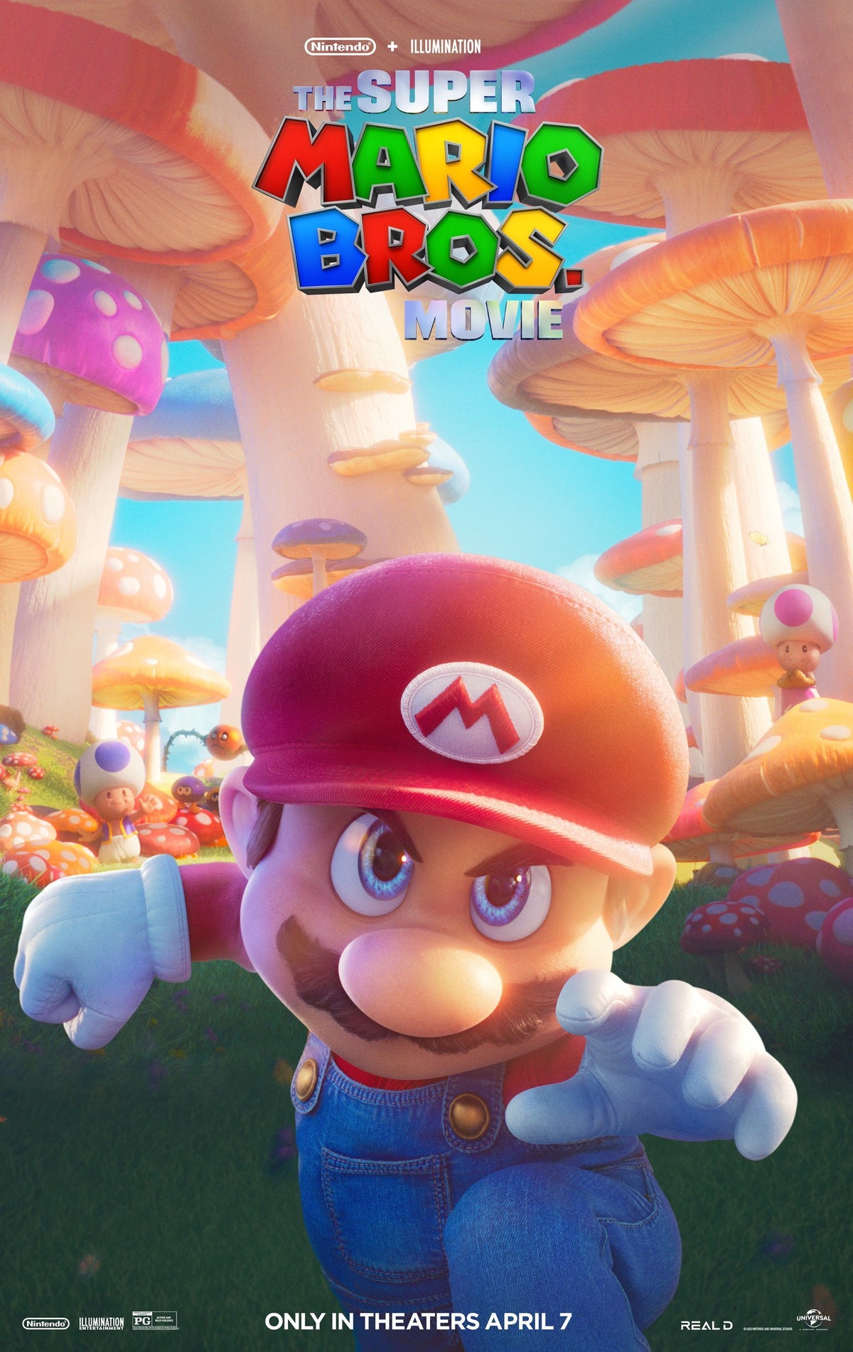 Super Mario Bros. Movie Style 6 A2 Size Movie Poster-Pixel Demon