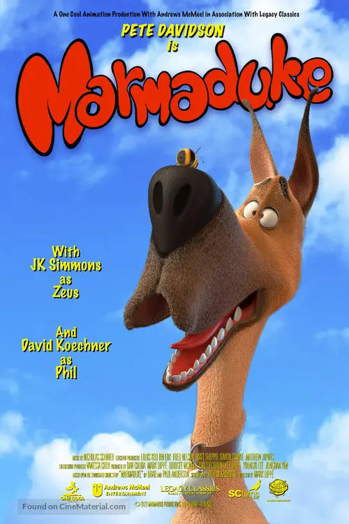 Marmaduke Cinema Movie Poster A2 Size