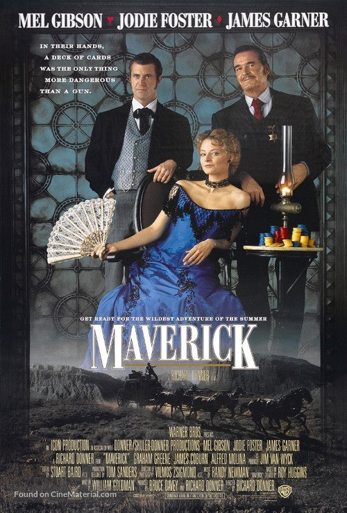Pixel Demon Maverick Movie Poster A2 Size