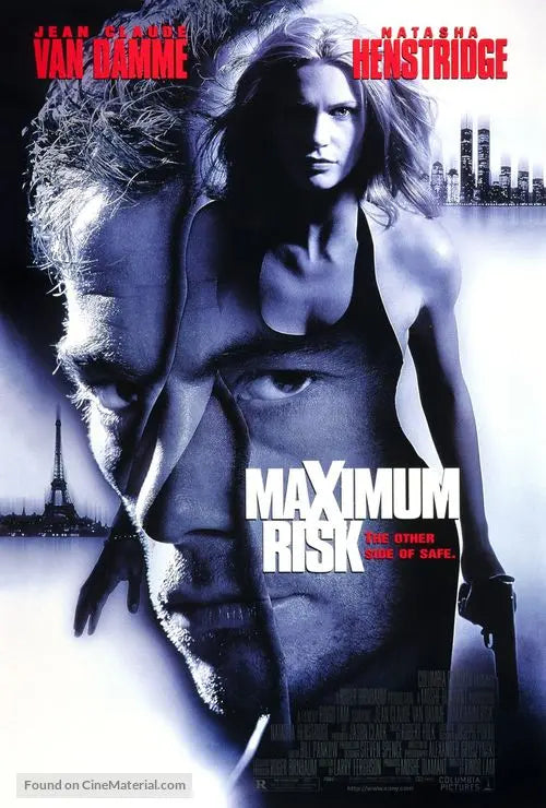 Pixel Demon Maximum Risk Movie Poster A2 Size