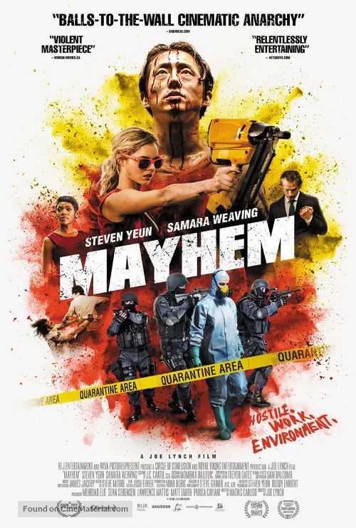 Pixel Demon Mayhem Movie Poster A2 Size