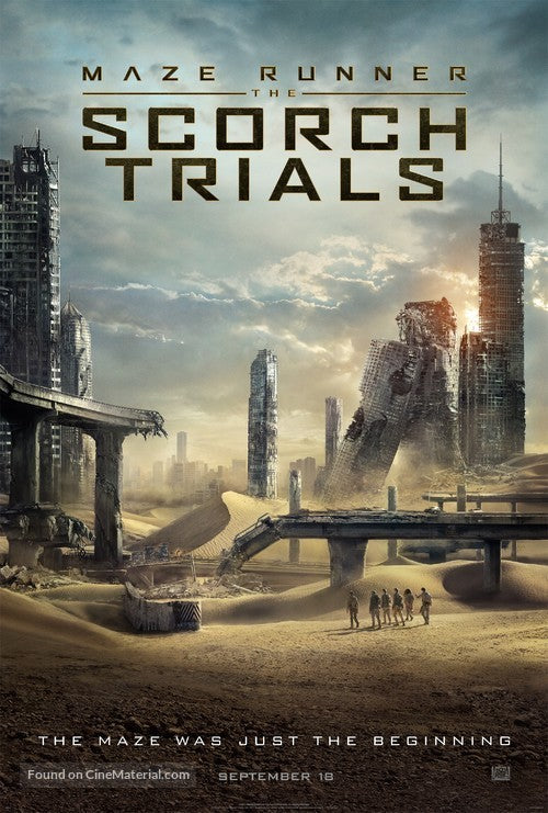 Maze Runner: The Scorch Trials A2 Movie Poster-Pixel Demon