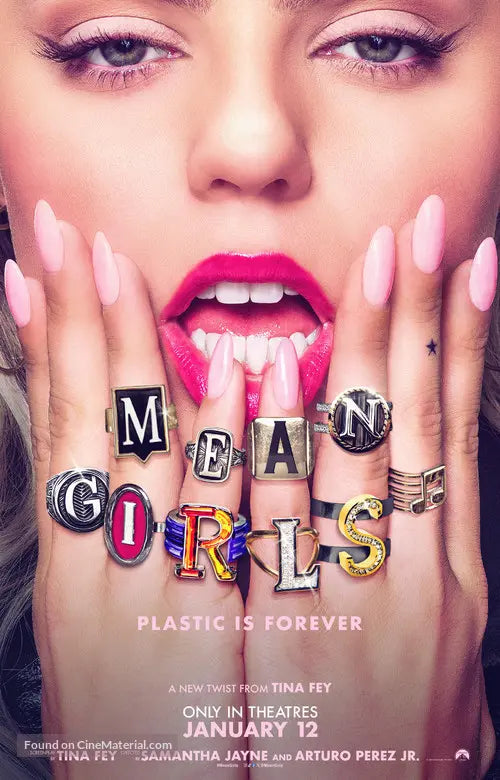 Mean Girls (2024) Cinema Movie Poster A2 Size Version 2
