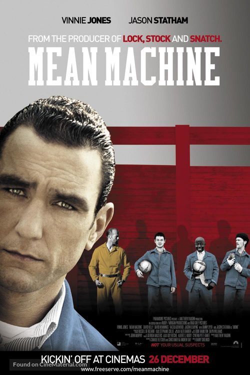 Pixel Demon Mean Machine Movie Poster A2 Size