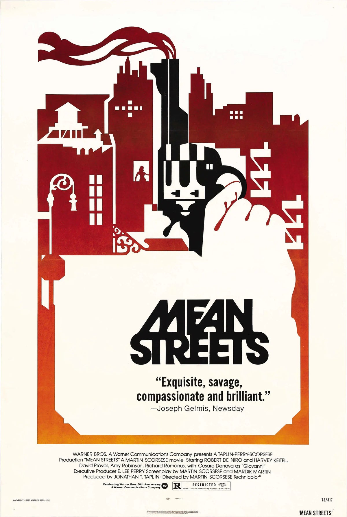 Mean Streets A2 Size Movie Poster-Pixel Demon