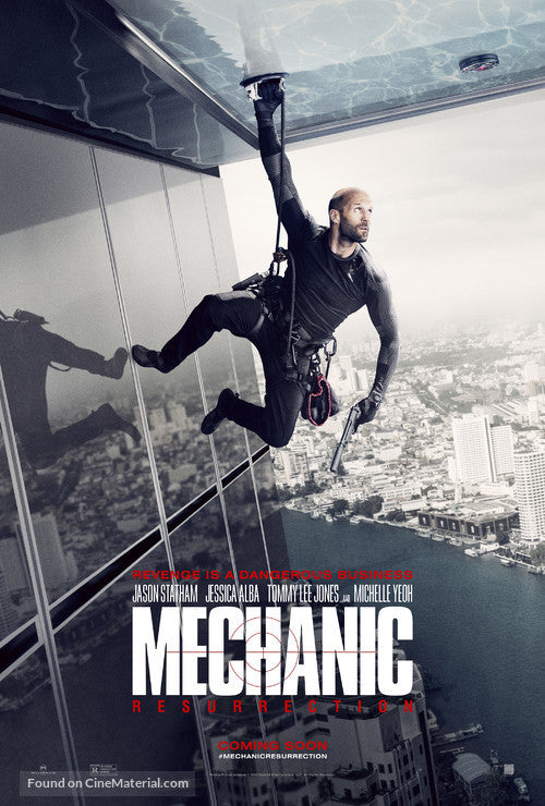 Mechanic: Resurrection A2 Movie Poster-Pixel Demon