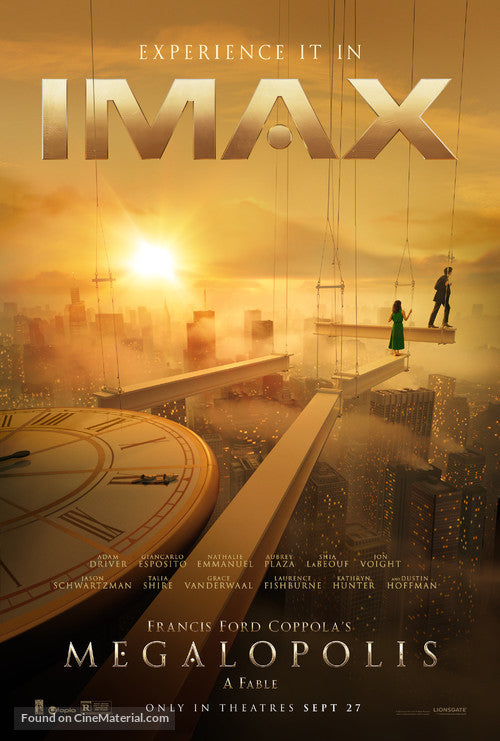 Megalopolis Cinema Movie Poster A2 Size Version 3