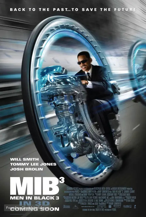 Men in Black 3 A2 Movie Poster-Pixel Demon