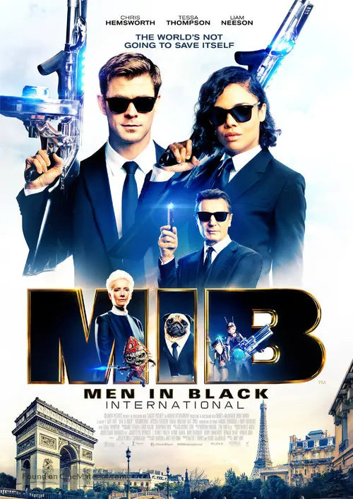 Men in Black: International A2 Movie Poster-Pixel Demon