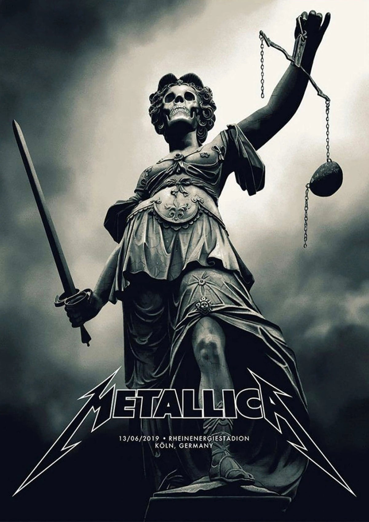 metallica Vintage Gig A2 Size Posters-Pixel Demon
