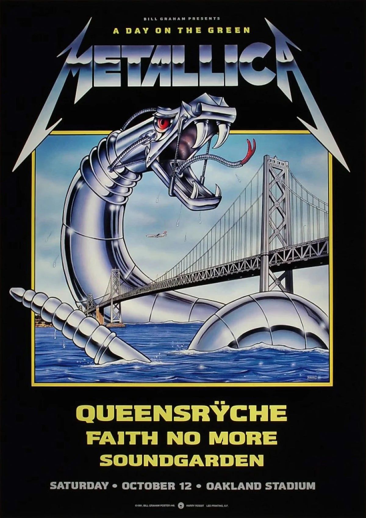 metallica 2 Vintage Gig A2 Size Posters-Pixel Demon