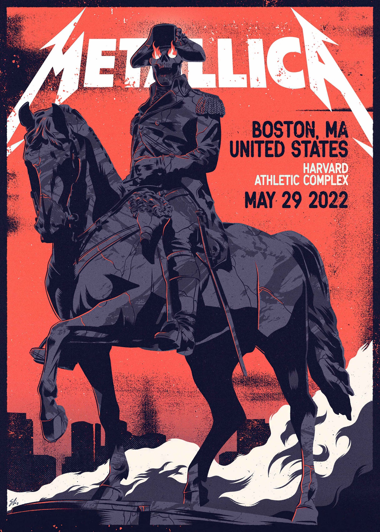 Metallica 3 Vintage Gig A2 Size Posters-Pixel Demon