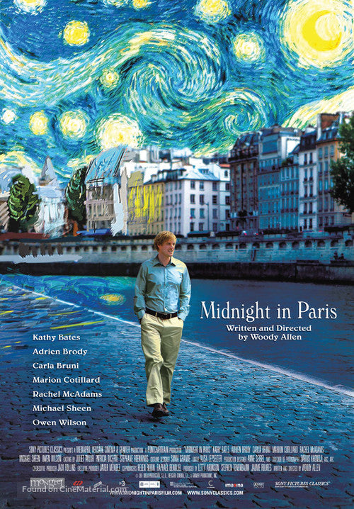 Midnight in Paris A2 Movie Poster-Pixel Demon