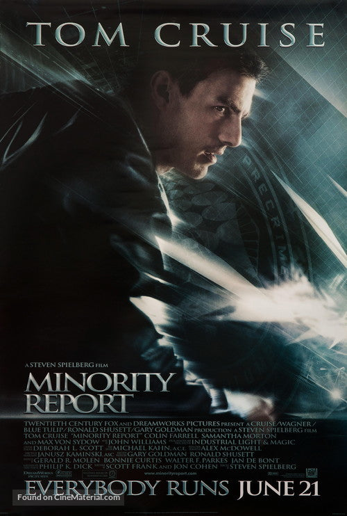 Minority Report A2 Movie Poster-Pixel Demon