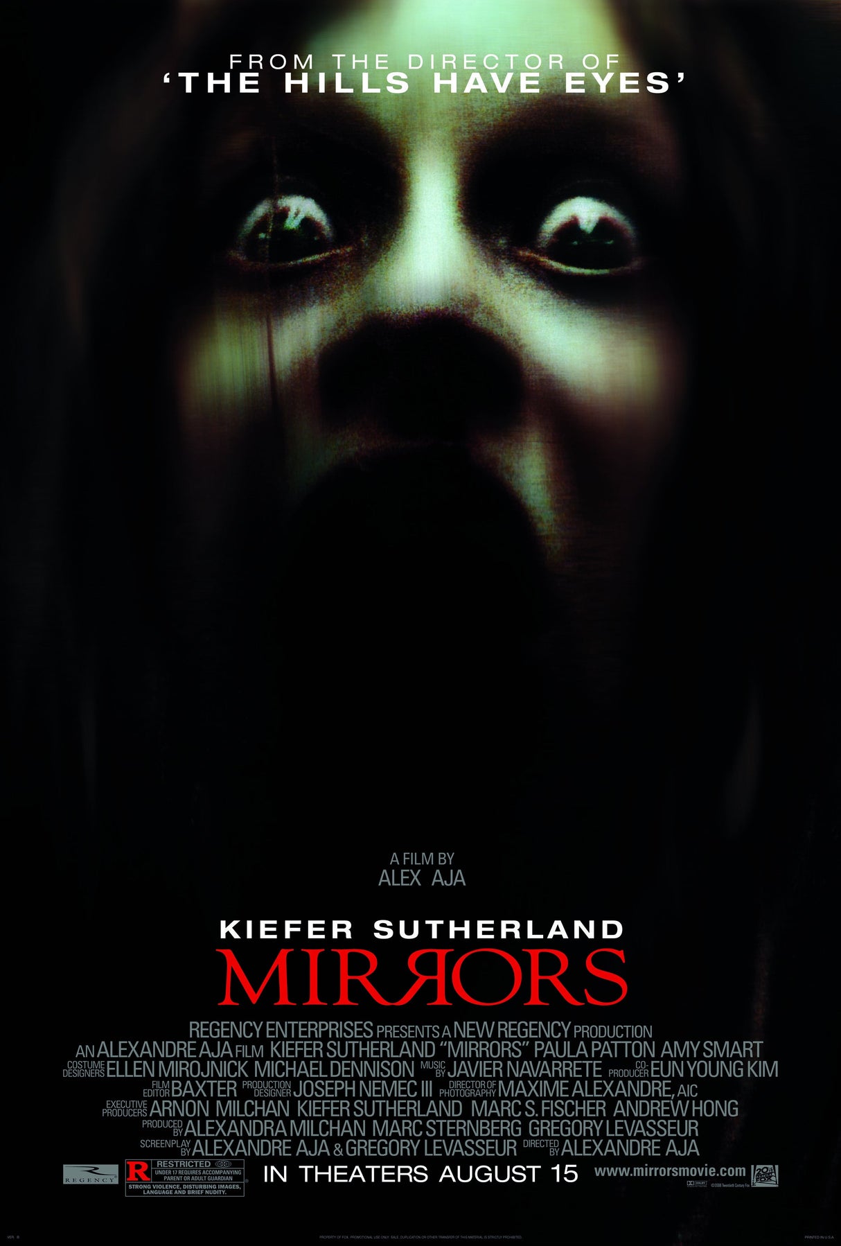 Mirrors A2 Size Movie Poster-Pixel Demon