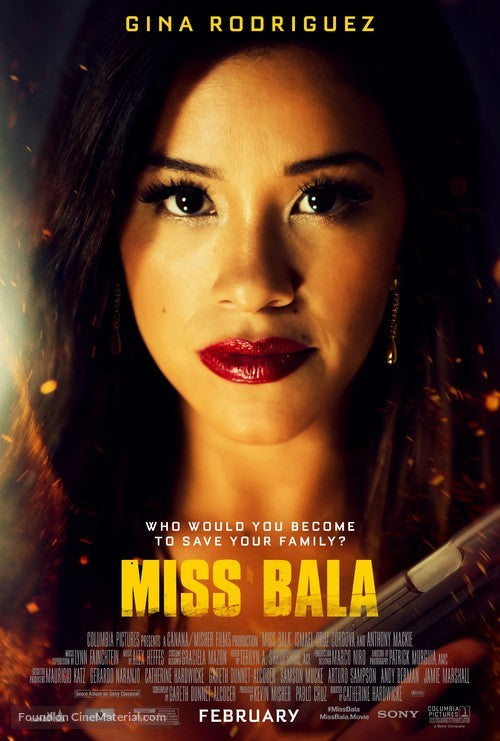 Miss Bala Cinema Movie Poster A2 Size
