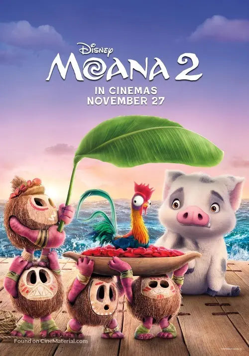Moana 2 Movie Poster A2 Size Version 12