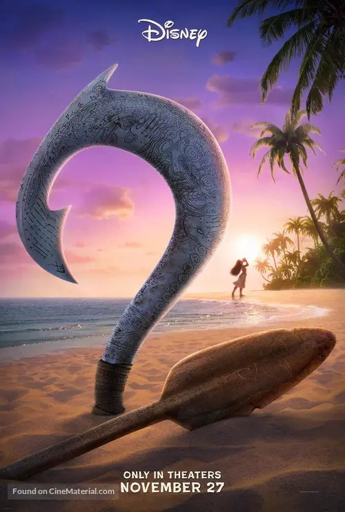 Moana 2 Movie Poster A2 Size Version 7