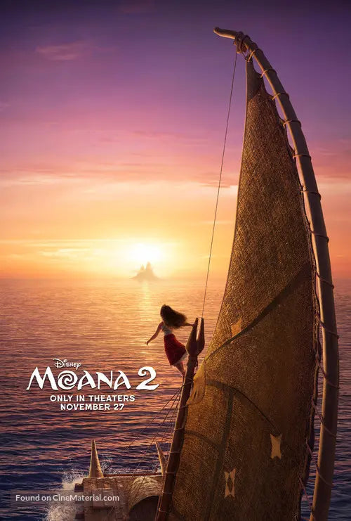 Moana 2 Movie Poster A2 Size Version 3