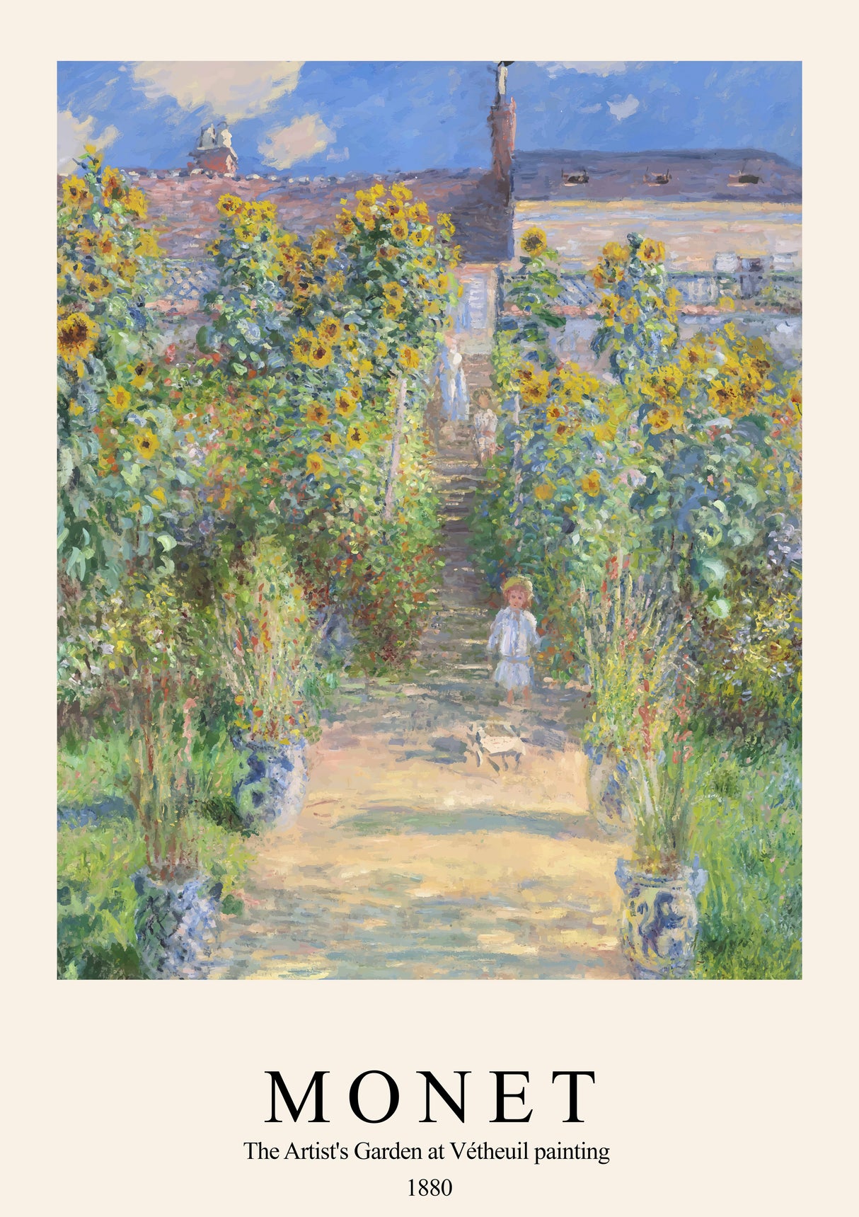 Claude Monet Art s Wall Art Monet 2 A2 Size Posters-Pixel Demon