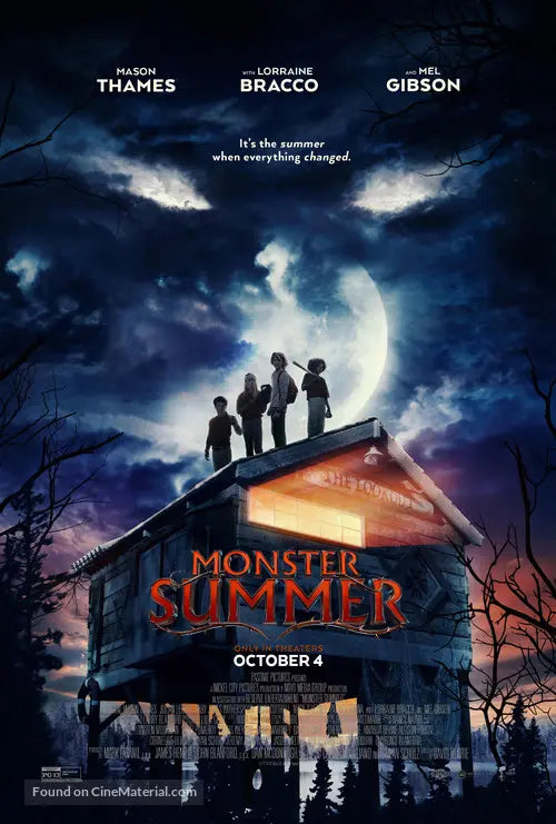 Monster Summer Cinema Movie Poster A2 Size