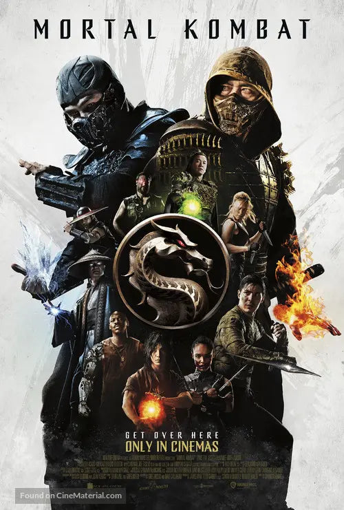 Mortal Kombat A2 Movie Poster-Pixel Demon