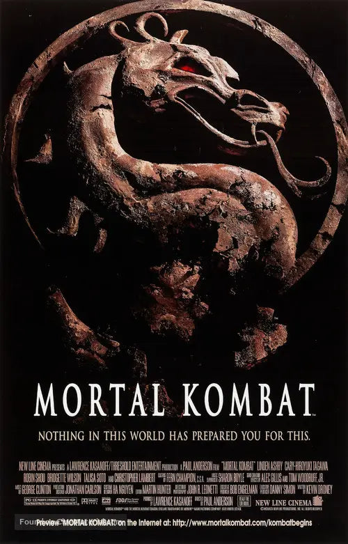 Mortal Kombat A2 Movie Poster-Pixel Demon
