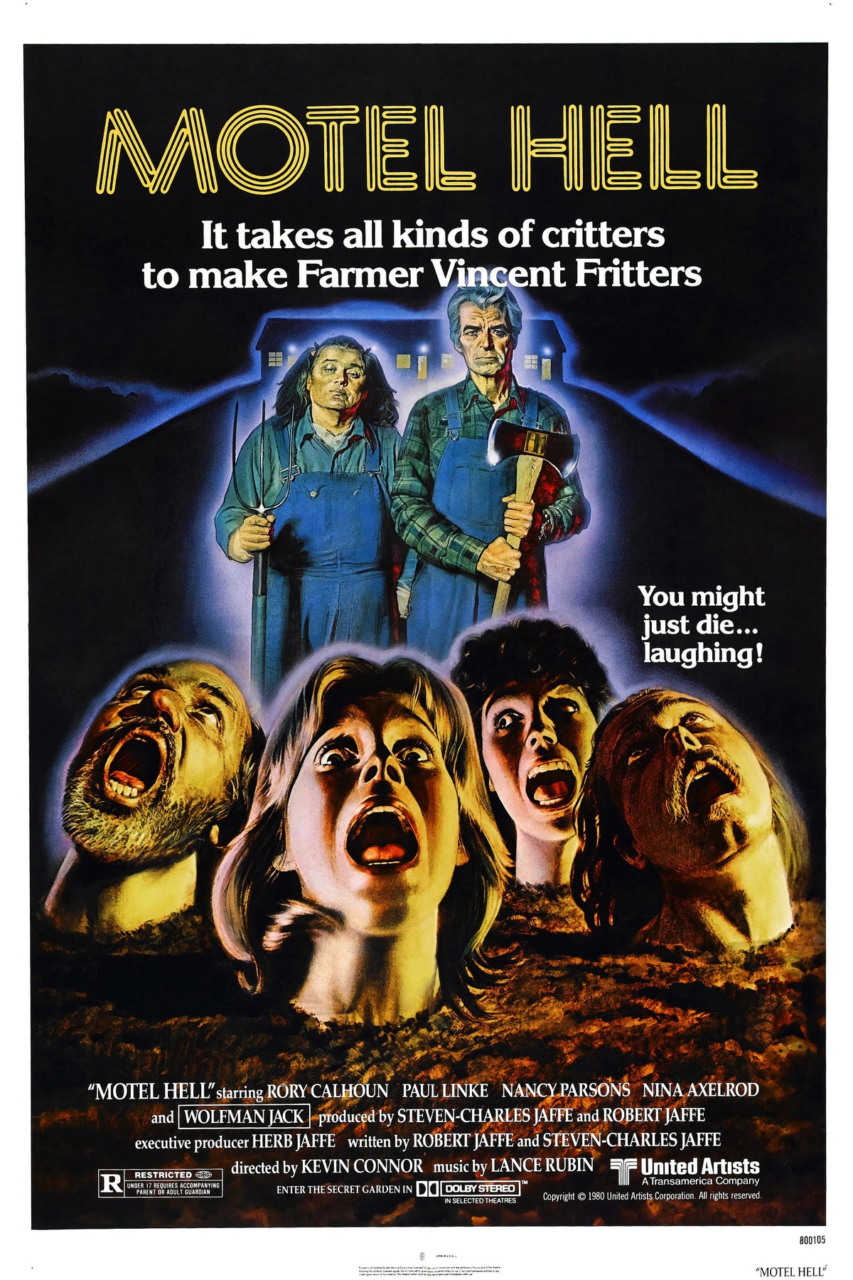Motel hell A2 Size Movie Poster-Pixel Demon
