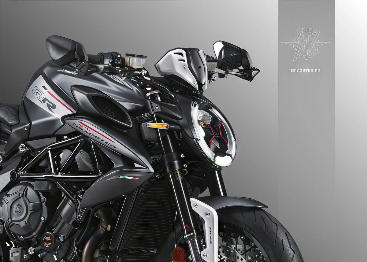 Motorbike Wall Art Design 11 A2 Size Posters-Pixel Demon