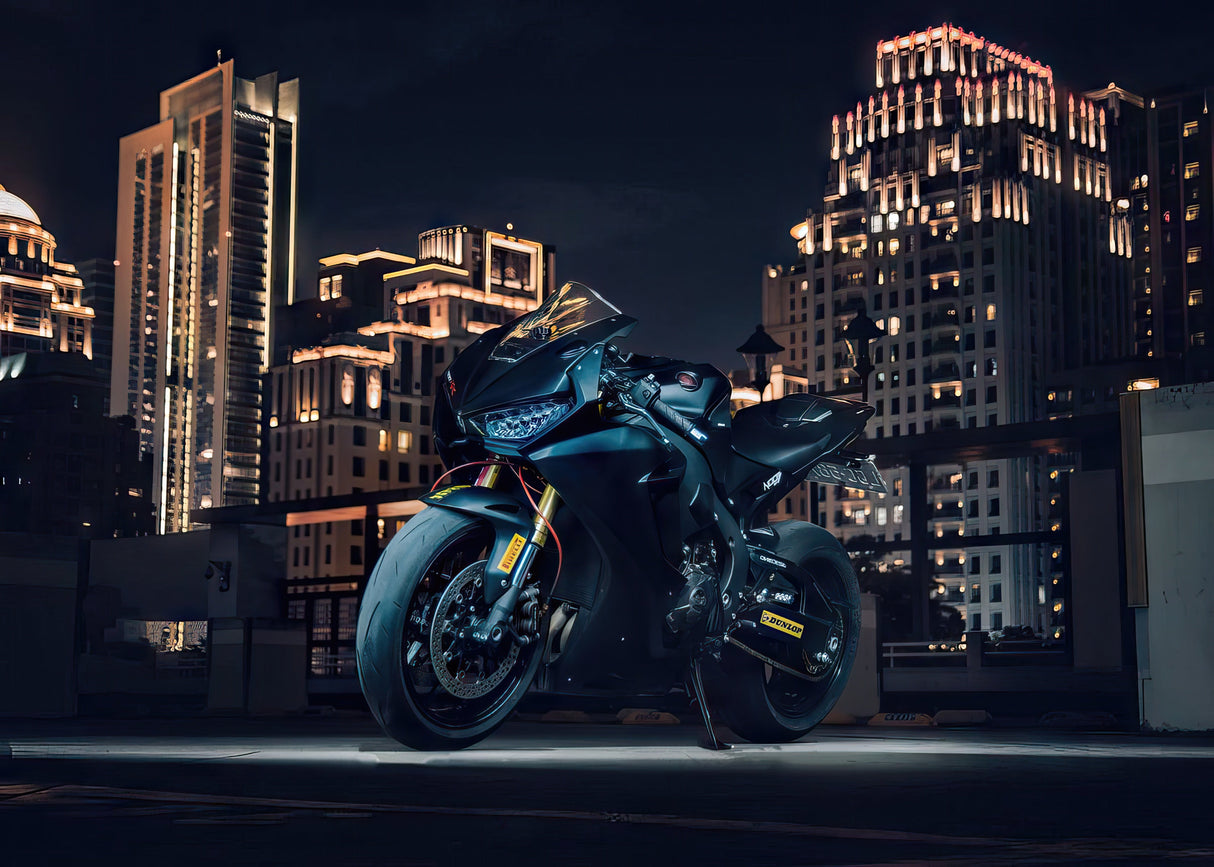 Motorbike Wall Art Design 14 A2 Size Posters-Pixel Demon