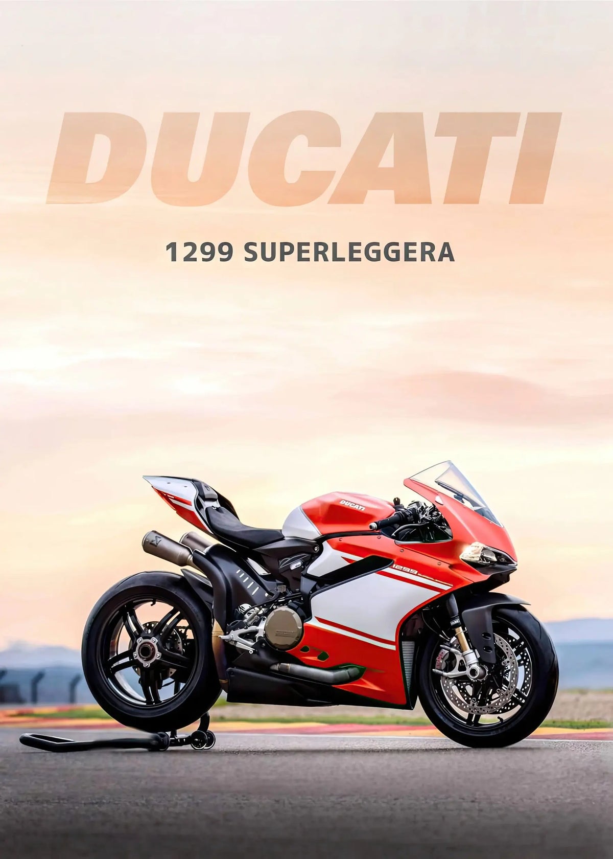 Motorbike Wall Art Design 17 A2 Size Posters-Pixel Demon