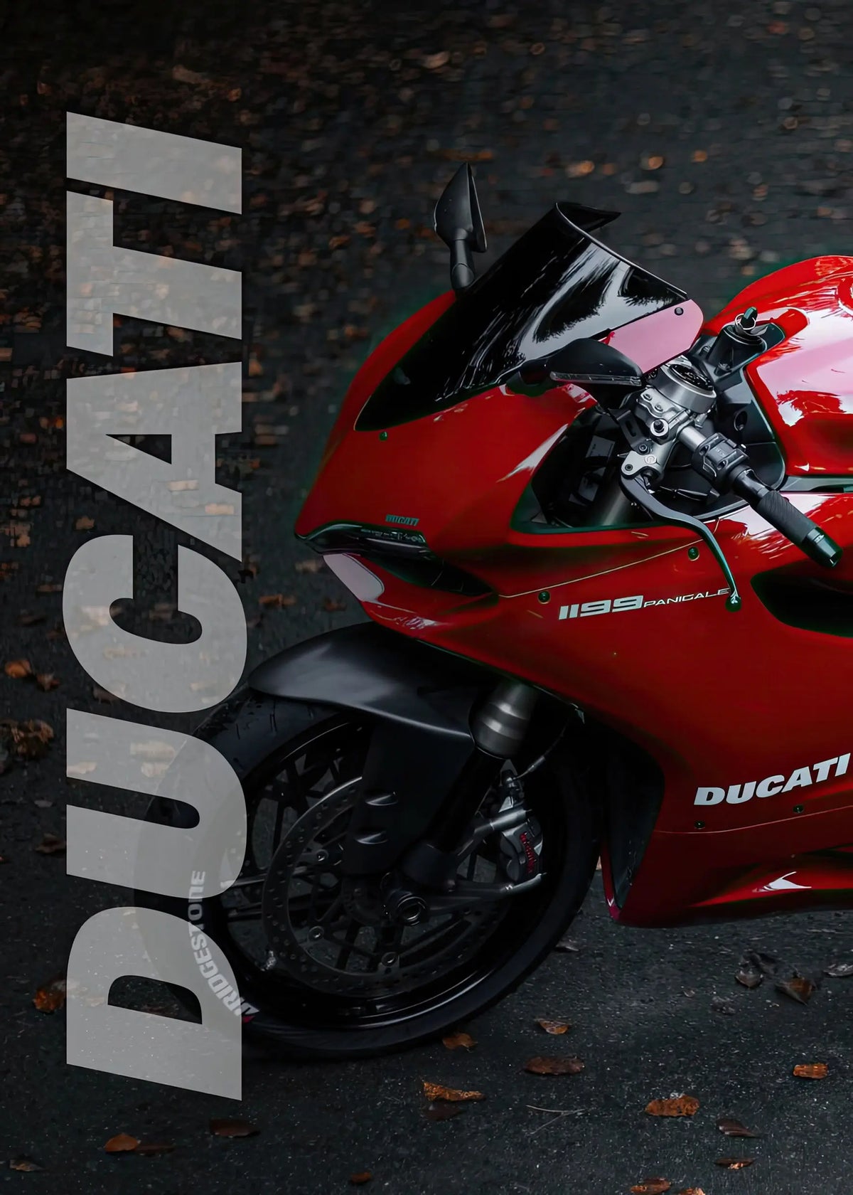 Motorbike Wall Art Design 18 A2 Size Posters-Pixel Demon