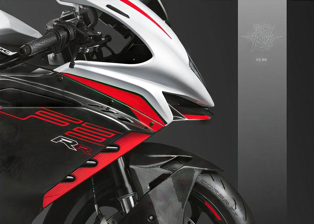 Motorbike Wall Art Design 1 A2 Size Posters-Pixel Demon
