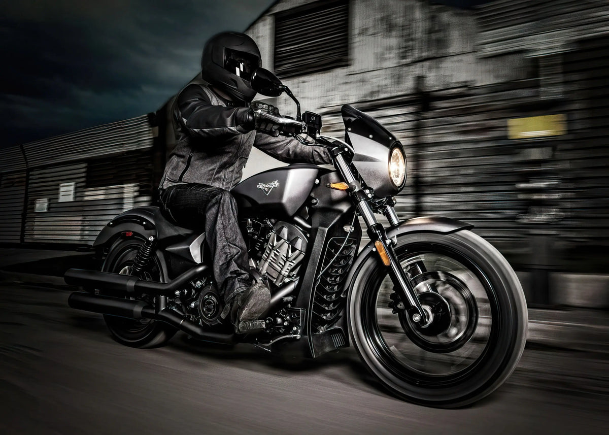 Motorbike Wall Art Design 26 A2 Size Posters-Pixel Demon