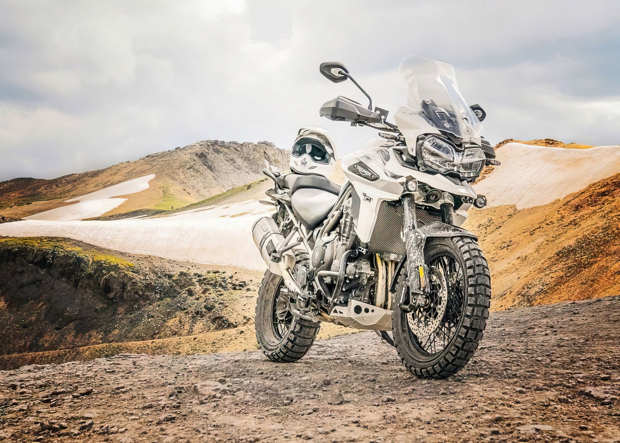 Motorbike Wall Art Design 2 A2 Size Posters-Pixel Demon