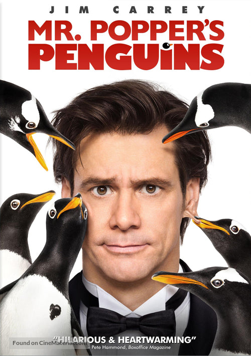 Mr. Popper's Penguins Cinema Movie Poster A2 Size