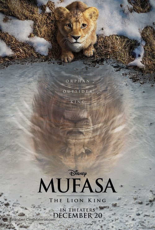 Mufasa: The Lion King Movie Poster A2 Size Version 2