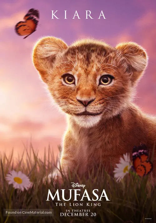 Mufasa: The Lion King Movie Poster A2 Size Version 6