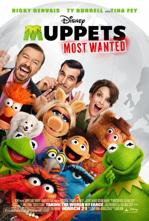 Pixel Demon Muppets Most Wanted Movie Poster A2 Size