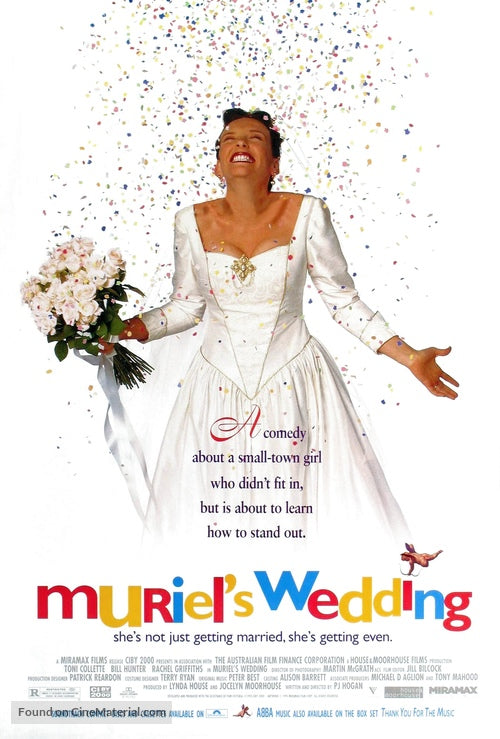 Pixel Demon Muriel's Wedding Movie Poster A2 Size