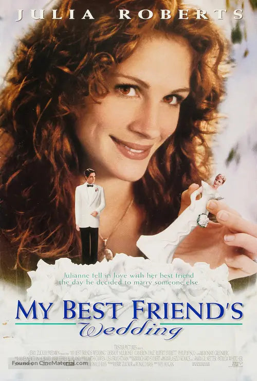 Pixel Demon My Best Friend's Wedding Movie Poster A2 Size