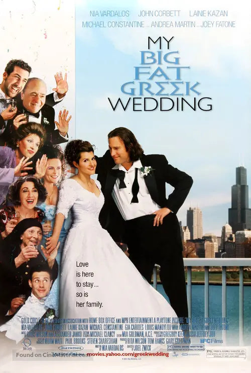 My Big Fat Greek Wedding A2 Movie Poster-Pixel Demon